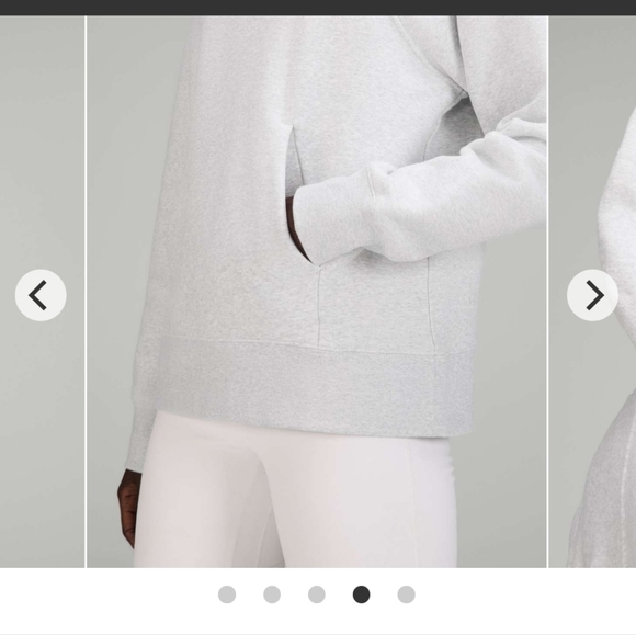 Nwot ! Lulurmon Loungeful Hoodie Size 8 - Picture 2 of 7